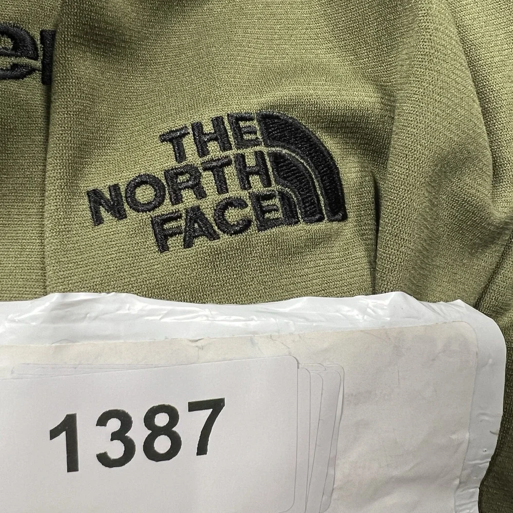 The North Face Shirt Mens 3XL Green‎ Tech 1/4 Zip Long Sleeve Pullover